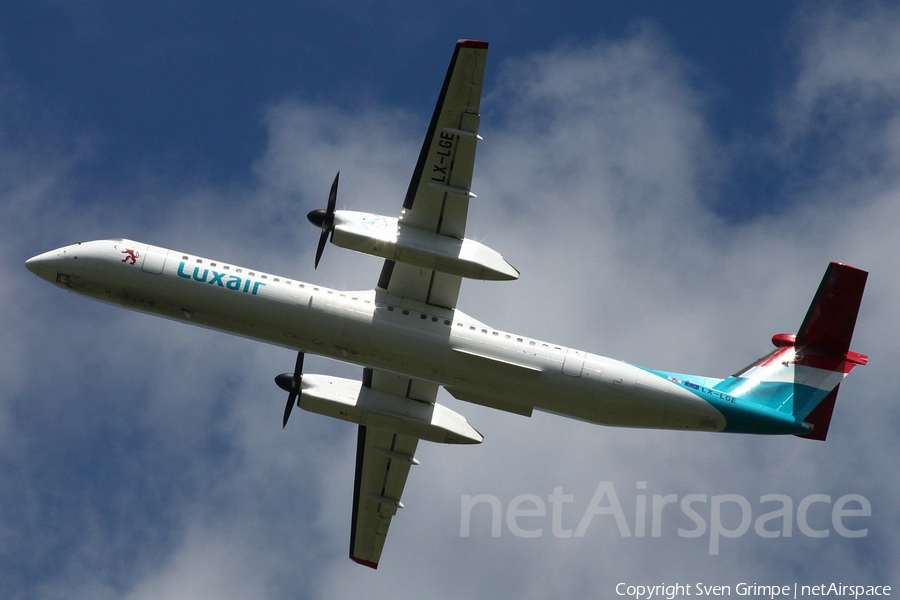 Luxair Bombardier DHC-8-402Q (LX-LGE) | Photo 26995