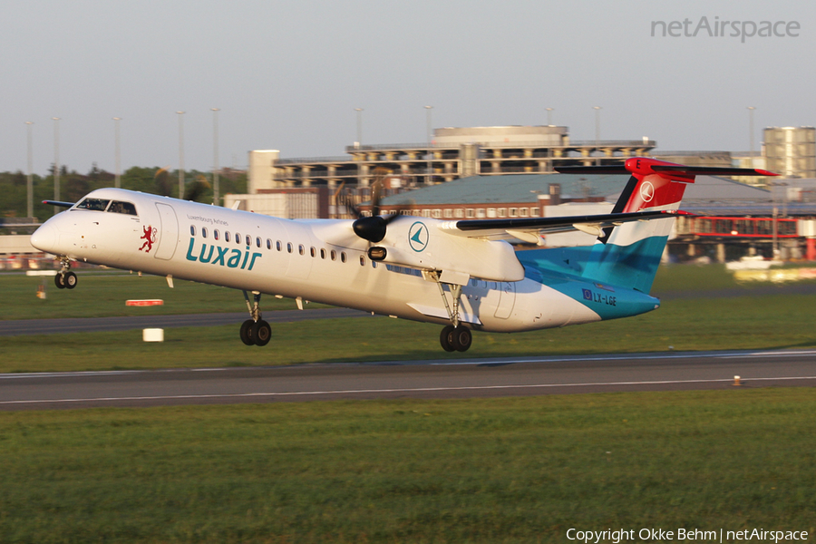Luxair Bombardier DHC-8-402Q (LX-LGE) | Photo 38727
