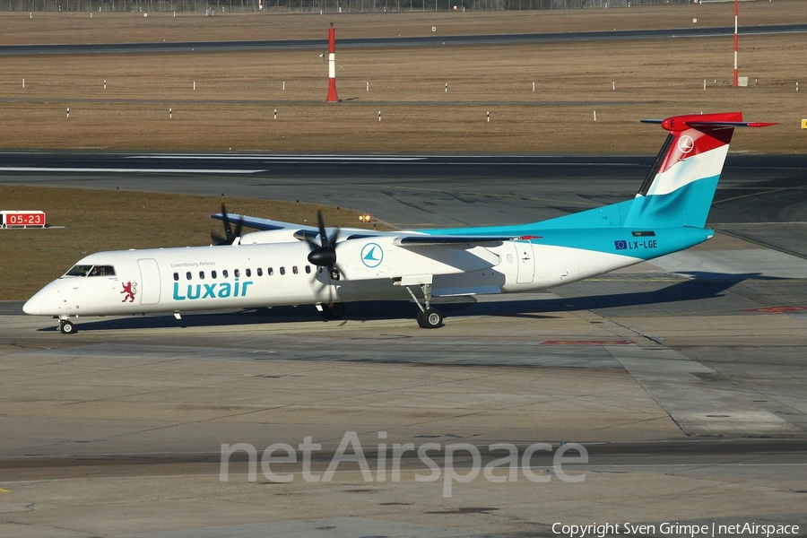 Luxair Bombardier DHC-8-402Q (LX-LGE) | Photo 41400