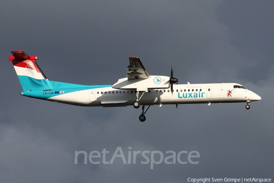 Luxair Bombardier DHC-8-402Q (LX-LGE) | Photo 51019
