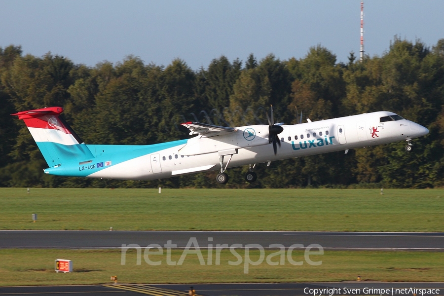 Luxair Bombardier DHC-8-402Q (LX-LGE) | Photo 57493
