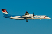 Luxair Bombardier DHC-8-402Q (LX-LGE) at  Hamburg - Fuhlsbuettel (Helmut Schmidt), Germany