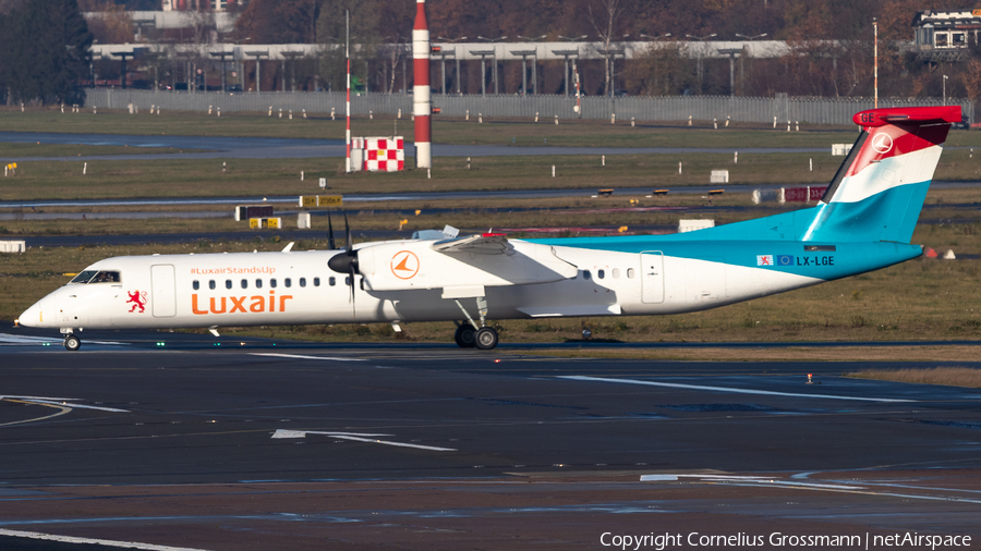 Luxair Bombardier DHC-8-402Q (LX-LGE) | Photo 413060