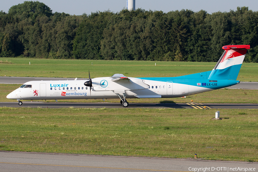 Luxair Bombardier DHC-8-402Q (LX-LGE) | Photo 509554