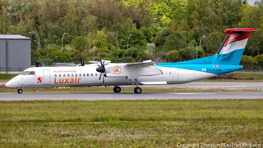 Luxair Bombardier DHC-8-402Q (LX-LGE) | Photo 448988