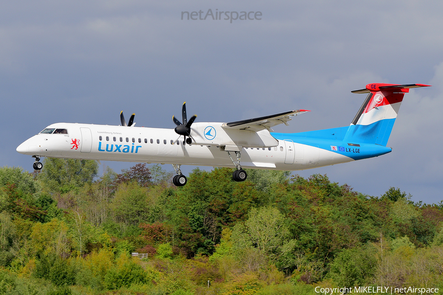 Luxair Bombardier DHC-8-402Q (LX-LGE) | Photo 541517
