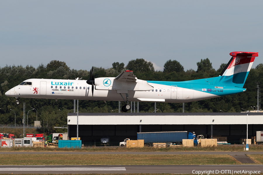 Luxair Bombardier DHC-8-402Q (LX-LGE) | Photo 622956