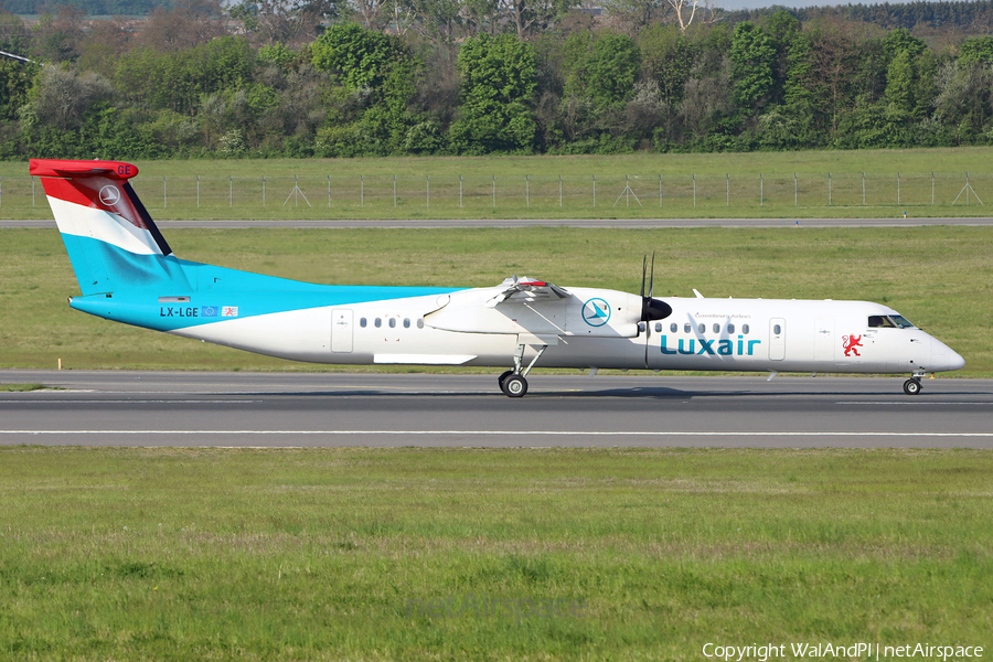 Luxair Bombardier DHC-8-402Q (LX-LGE) | Photo 508634