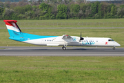 Luxair Bombardier DHC-8-402Q (LX-LGE) at  Vienna - Schwechat, Austria