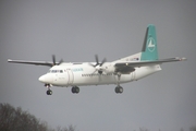 Luxair Fokker 50 (LX-LGE) at  Luxembourg - Findel, Luxembourg