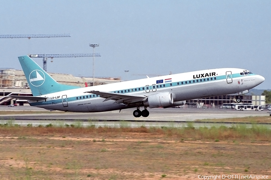 Luxair Boeing 737-4C9 (LX-LGF) | Photo 143719