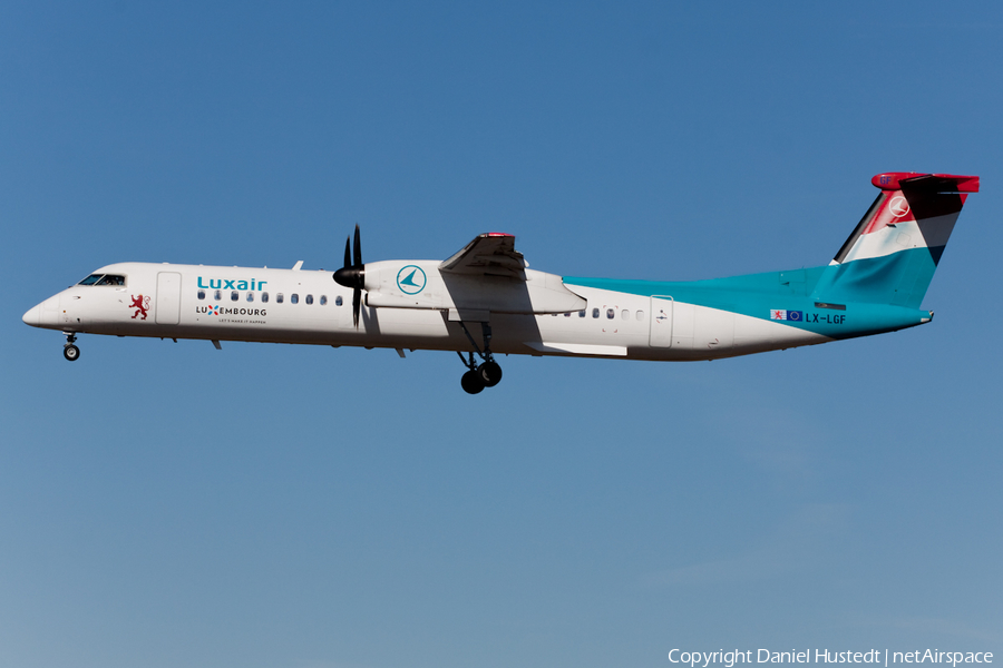 Luxair Bombardier DHC-8-402Q (LX-LGF) | Photo 422133