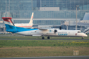 Luxair Bombardier DHC-8-402Q (LX-LGF) at  Frankfurt am Main, Germany