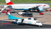 Luxair Bombardier DHC-8-402Q (LX-LGF) at  Hamburg - Fuhlsbuettel (Helmut Schmidt), Germany