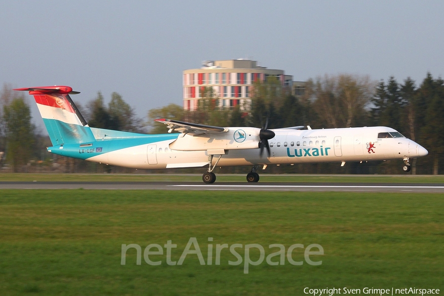 Luxair Bombardier DHC-8-402Q (LX-LGF) | Photo 44635