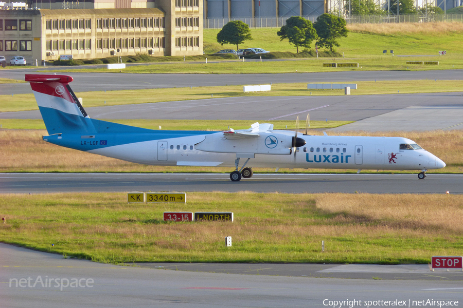 Luxair Bombardier DHC-8-402Q (LX-LGF) | Photo 50843