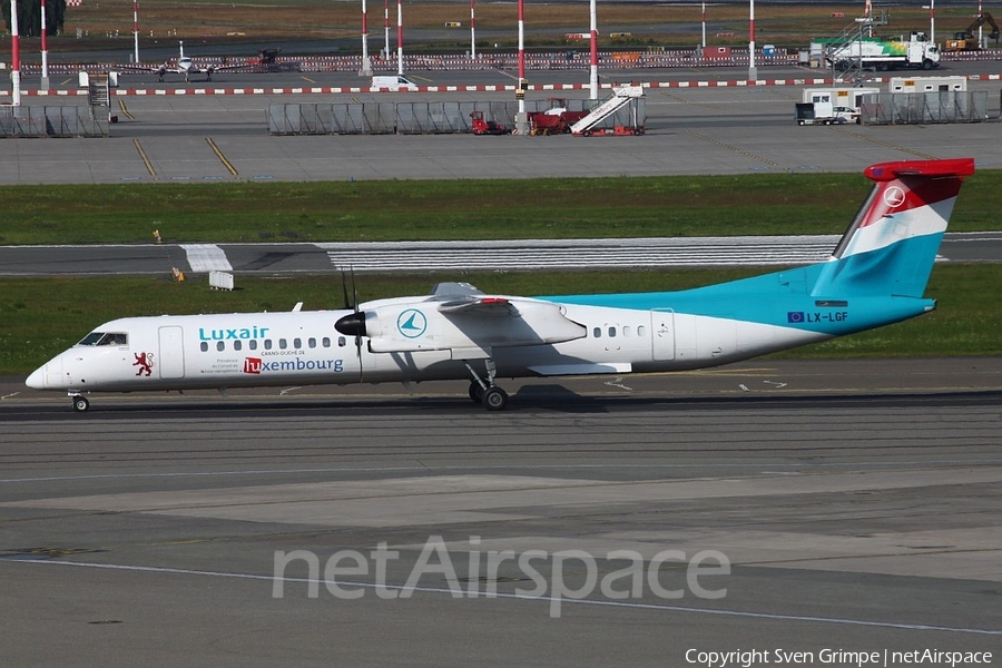 Luxair Bombardier DHC-8-402Q (LX-LGF) | Photo 80206