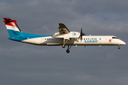 Luxair Bombardier DHC-8-402Q (LX-LGF) at  Hamburg - Fuhlsbuettel (Helmut Schmidt), Germany