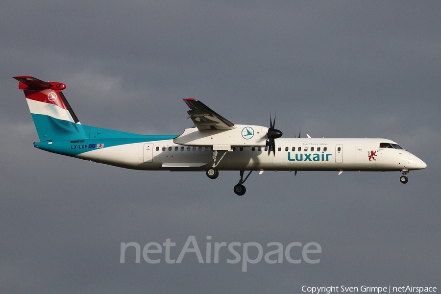 Luxair Bombardier DHC-8-402Q (LX-LGF) | Photo 394738