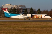 Luxair Bombardier DHC-8-402Q (LX-LGF) at  Hamburg - Fuhlsbuettel (Helmut Schmidt), Germany