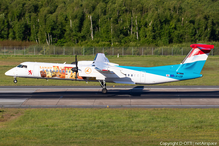 Luxair Bombardier DHC-8-402Q (LX-LGF) | Photo 679993