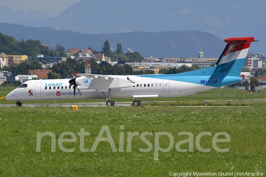 Luxair Bombardier DHC-8-402Q (LX-LGF) | Photo 111096