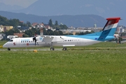 Luxair Bombardier DHC-8-402Q (LX-LGF) at  Innsbruck - Kranebitten, Austria