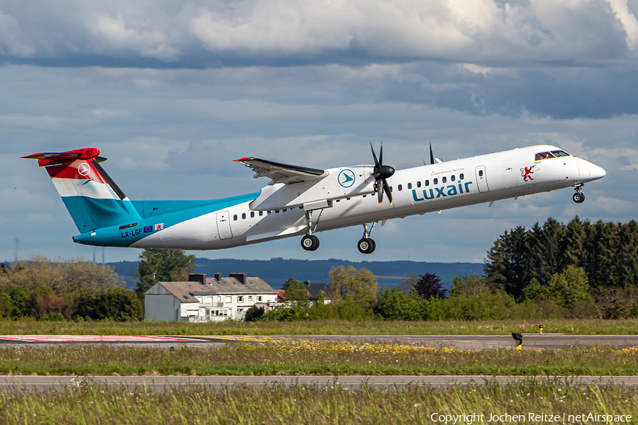 Luxair Bombardier DHC-8-402Q (LX-LGF) | Photo 452450