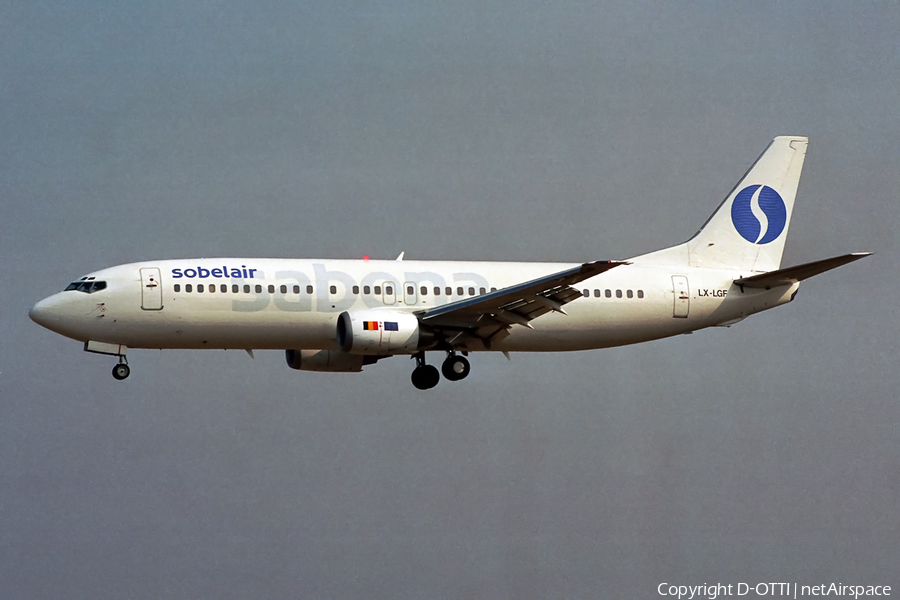 Sobelair Boeing 737-4C9 (LX-LGF) | Photo 145476