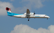 Luxair Bombardier DHC-8-402Q (LX-LGG) at  Frankfurt am Main, Germany