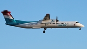 Luxair Bombardier DHC-8-402Q (LX-LGG) at  Frankfurt am Main, Germany