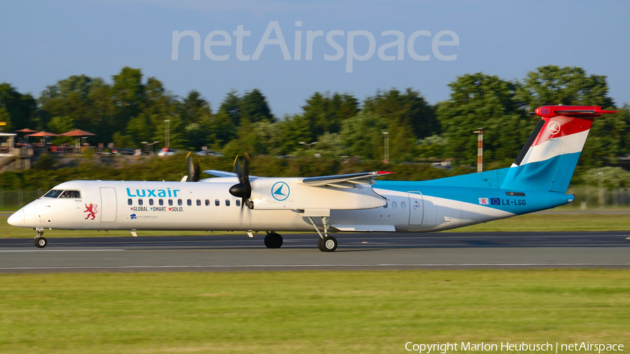 Luxair Bombardier DHC-8-402Q (LX-LGG) | Photo 112172