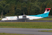 Luxair Bombardier DHC-8-402Q (LX-LGG) at  Hamburg - Fuhlsbuettel (Helmut Schmidt), Germany