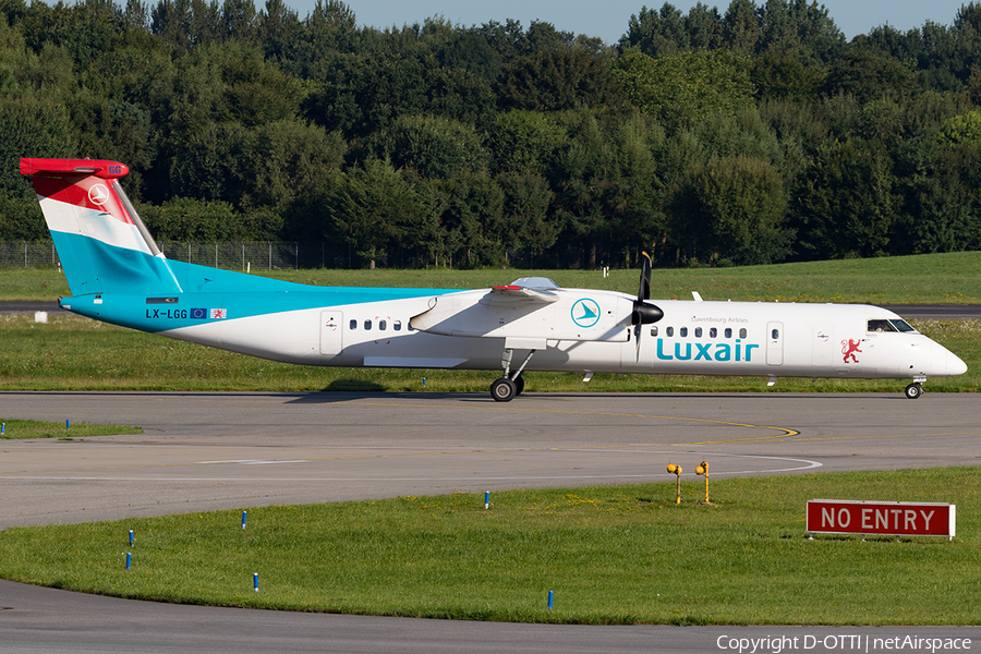 Luxair Bombardier DHC-8-402Q (LX-LGG) | Photo 181446