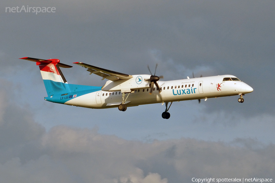 Luxair Bombardier DHC-8-402Q (LX-LGG) | Photo 49775