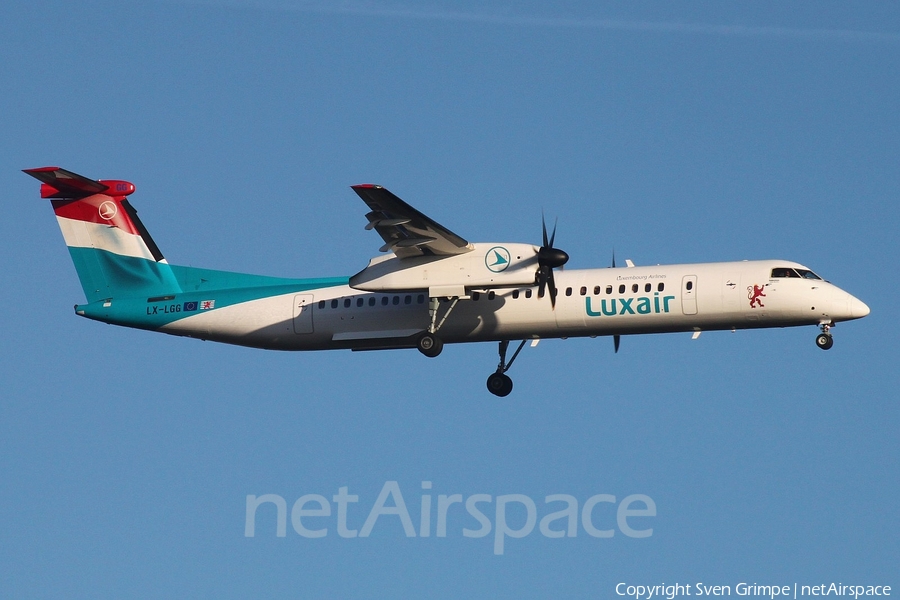 Luxair Bombardier DHC-8-402Q (LX-LGG) | Photo 74631