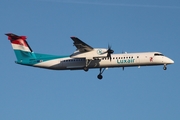 Luxair Bombardier DHC-8-402Q (LX-LGG) at  Hamburg - Fuhlsbuettel (Helmut Schmidt), Germany