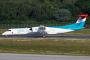 Luxair Bombardier DHC-8-402Q (LX-LGG) at  Hamburg - Fuhlsbuettel (Helmut Schmidt), Germany