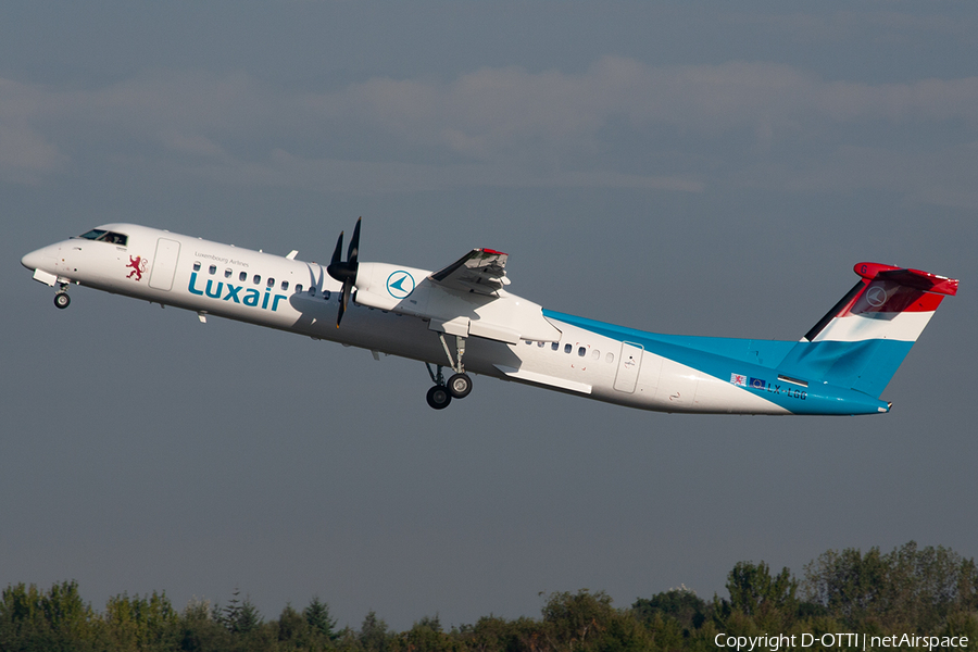 Luxair Bombardier DHC-8-402Q (LX-LGG) | Photo 394497