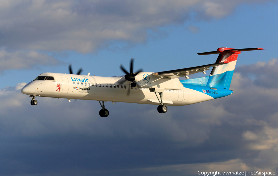 Luxair Bombardier DHC-8-402Q (LX-LGG) | Photo 425803