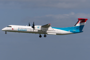 Luxair Bombardier DHC-8-402Q (LX-LGG) at  Hamburg - Fuhlsbuettel (Helmut Schmidt), Germany