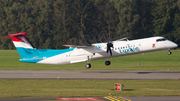 Luxair Bombardier DHC-8-402Q (LX-LGG) at  Hamburg - Fuhlsbuettel (Helmut Schmidt), Germany