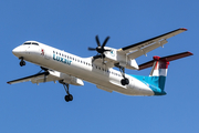Luxair Bombardier DHC-8-402Q (LX-LGG) at  London - City, United Kingdom