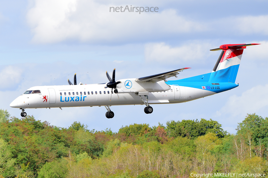 Luxair Bombardier DHC-8-402Q (LX-LGG) | Photo 541532