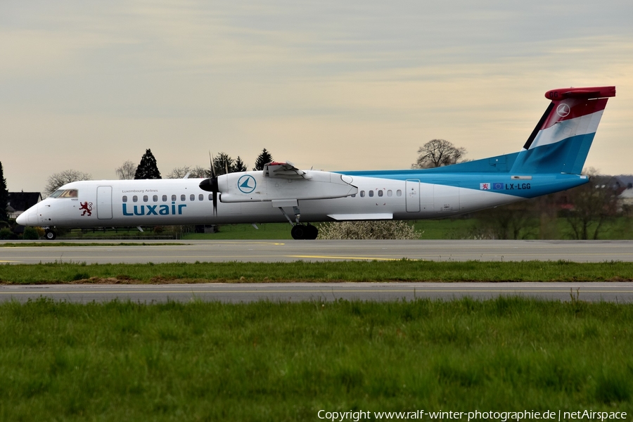 Luxair Bombardier DHC-8-402Q (LX-LGG) | Photo 573906