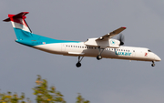 Luxair Bombardier DHC-8-402Q (LX-LGG) at  Madrid - Barajas, Spain