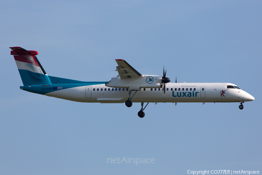 Luxair Bombardier DHC-8-402Q (LX-LGG) | Photo 58431