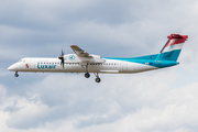 Luxair Bombardier DHC-8-402Q (LX-LGH) at  Frankfurt am Main, Germany