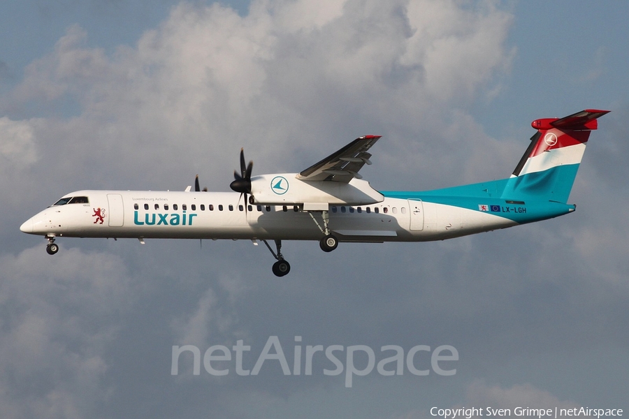 Luxair Bombardier DHC-8-402Q (LX-LGH) | Photo 29469