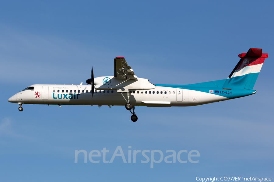 Luxair Bombardier DHC-8-402Q (LX-LGH) | Photo 52602